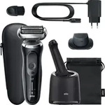 Braun Series 7 71-N7200cc, Folienschaber, Schwarz, Tasten, LED, Akku, Integrierte