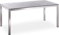 Niehoff Urban Gartentisch/Esstisch Edelstahl/Glaskeramik