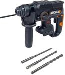WORX WX381.9, Schwarz, Orange, Wei&szlig;, B&uuml;rstenloser Motor, 2,2 cm, 1350 RPM, 2 J,