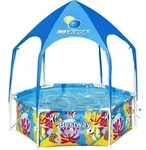 Bestway&reg; Steel ProTM Frame Pool mit Sonnenschutzdach "Splash-in-Shade" ohne...