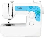 Brother J14S - N&auml;hmaschine - 14 Stiche - 1 vier-Schritt - Wei&szlig;