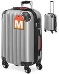 MONZANA&reg; Koffer Handgep&auml;ck ABS Hard Case 4 Rollen Teleskopgriff Zahlenschloss