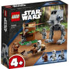 LEGO 75332 Star Wars AT-ST mit Ewok Wicket und Scout Trooper Minifiguren