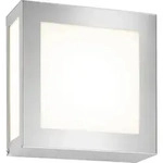 CMD 17/BM Wandleuchte aus Edelstahl quadratisch IP44 E27 mit Bewegungsmelder -