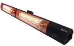 Wand-Heizstrahler WDH-300WS - Schwarz