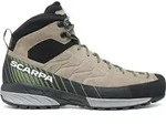 Scarpa Trekkingschuhe Wanderschuhe Mescalito Mid GTX Taupe-Forest Herrenschuhe...