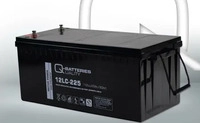 Q-Batteries SC-12LC-225, Q-Batteries 12LC-225 / 12V - 243Ah Blei Akku Zyklentyp AGM -