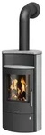 Oranier | Kaminofen | Pori Aqua 2 | 10 kW | Stahl Schwarz, Speckstein - Schwarz