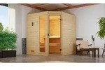 weka Massivholzsauna 38 mm VALIDA Eck 1 .8 GTF x B x T x H x 189 x 172 x 204 - Wei&szlig;