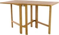 VCM Klapptisch | Ma&szlig;e 130x75x65 cm | Balkontisch | Gartentisch klappbar | hochwertig