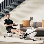 SportPlus I Ruderger&auml;t I Ruderger&auml;t f&uuml;r Zuhause, App Kompatibilit&auml;t, klappbar,