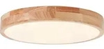 BRILLIANT Slimline LED Wand- und Deckenleuchte 39cm holz hell/wei&szlig; holz hell/wei&szlig;