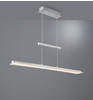 pendelleuchte Smash150 cm LED-Stahl/Glas 2 kg weiß/silber