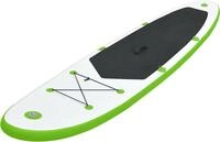 vidaXL SUP-Board-Set Aufblasbar Gr&uuml;n und Wei&szlig;