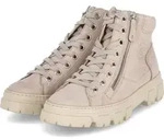 Paul Green Stiefeletten Damen Rauleder Beige Gr&ouml;&szlig;e: 71/2 - Beige - 41
