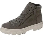 Paul Green 5210 Damen Stiefeletten - sportliche Stiefelette grau Freizeit NEU - Grau