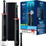 Oral-B PRO 3 3900 Duopack Black Edition - Silber