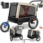 KESSER&reg; Hundeanh&auml;nger Boxer 3-in-1 Hundebuggy & Jogger Fahrradanh&auml;nger gro&szlig; ca.