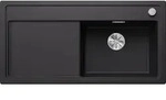 Sp&uuml;le Blanco ZENAR XL 6 S 1000 x 510 mm schwarz 526062 Becken rechts - Schwarz