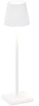 Zafferano Tischleuchte POLDINA MICRO MATT WHITE wei&szlig; matt &Oslash;7x28cm - Wei&szlig;