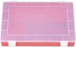 h&uuml;nersdorff 611700, Aufbewahrungsbox, Rot, Rechteckig, Polypropylen (PP), Einfarbig,