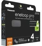 PANASONIC ENELOOP PRO AA 2500mAh 4 St&uuml;ck + Box - Schwarz