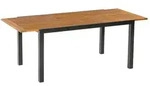 Merxx Gartentisch 150 (200) x 90 cm, ausziehbar - Aluminium/Akazie