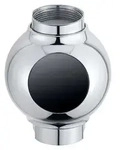 Diaqua 70615198, Armaturenbel&uuml;fter, Metall, Silber, M22x1 / M24x1, Rund, 360&deg; -