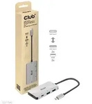 CLUB3D USB Gen2 Type-C PD Charging Hub to 2x Type-C 10G ports and 2x USB Type-A 10G