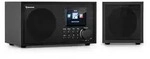 Auna Radio, Aufladbares DAB-Radio, DAB Plus Radio mit Bluetooth, Radio