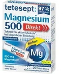 Tetesept Magnesium 500 Direkt Sticks mit Orangengeschmack f&uuml;r aktive Muskeln, bei