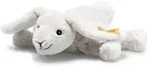 Steiff Hase Hoppel 20 cm liegend hellgrau Floppy 242694 - Bunt