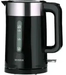 Severin WK 9265, 1,7 l, 2200 W, Schwarz, Edelstahl, Wasserstandsanzeige, Drahtlos,