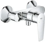 Grohe Einhand-Brausebatterie BauEdge 23635_1, 1 Stk. - Silber
