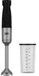 BEKO HBA 81762 BX Stabmixer 750 W mit Zerkleinereraufsatz, mit Messbecher Edelstahl,