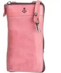Harbour 2nd Lina Leder Handytasche flamingo - Rosa
