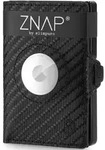 Slimpuro Znap Airtag Geldb&ouml;rse f&uuml;r Herren, Airtag Portemonnaie mit RFID, Slim