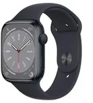 Apple Watch Series 8 GPS 41mm Aluminium Mitternacht Sportarmband Mitternacht - Grau