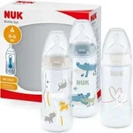NUK First Choice+ 3er Babyflaschen Set 300ml mit Temperature Control & Silikon...
