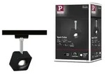 Paulmann URail LED Schienenspot Cube Einzelspot - Schwarz/Silber