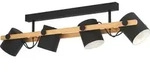 HORNWOOD Wand-/Deckenleuchte Lampe Beleuchtung - L100 x B19 x H27,5 cm - schwarz,