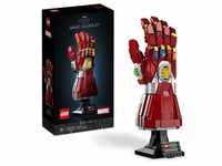 LEGO 76223 Marvel Iron Mans Nano Handschuh, Baubares Iron Man-Modell mit