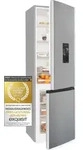Exquisit K&uuml;hl-Gefrierkombination KGC265-70-WS-040D inoxlook | 260 L Volumen 