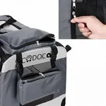 CADOCA&reg; Hundebox XXL 90x60x66cm faltbar atmungsaktiv robust Hundetransportbox