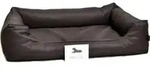Lebon Hundebett Paula PLUS - Dunkelbraun - 120 x 90 cm - Braun