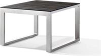 Sieger Loungetisch mit Polytec-Tischplatte 60x60x44 cm Graphit
