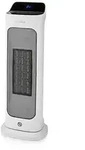 Nedis HTFA20WT, Elektrischer Raumheizl&uuml;fter, Keramik, 1,5 m, Drinnen, Flur,...
