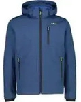 Cmp Man Jacket Zip Hood Bluestone Mel. 54 - 54