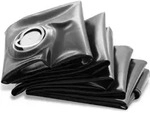 Befestigungsschlauch / Wassersack Set 8 x Pool Winterplane - Schwarz