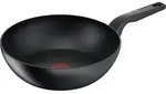 Tefal Hard Titanium Pro Wokpfanne 28cm, G28919 - Schwarz